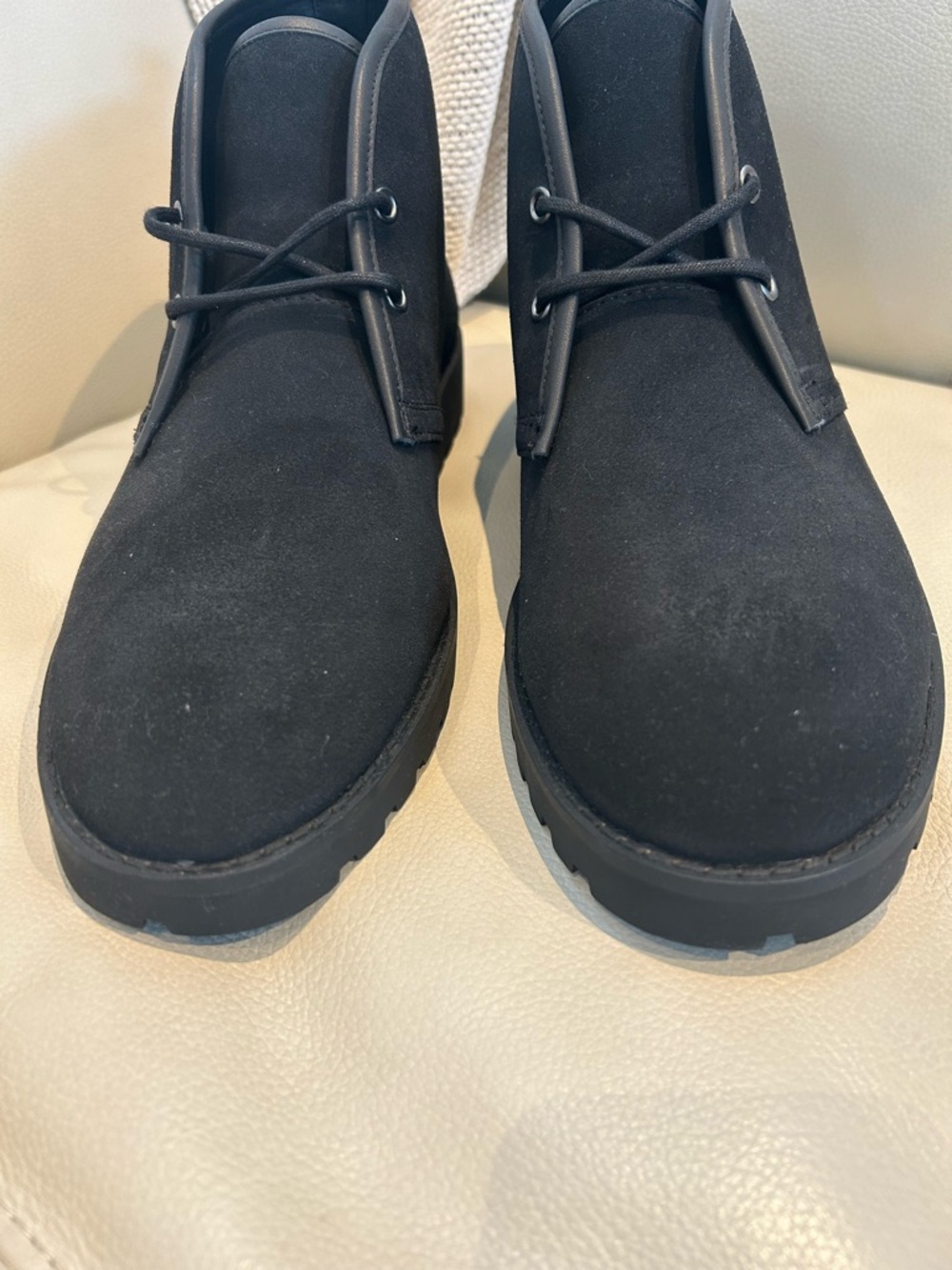 Coach Men’s Black Suede and Leather Trim Boots - Never Worn! - Picture 4 of 10